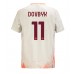 Maillot de foot AS Roma Artem Dovbyk #11 Extérieur vêtements 2024-25 Manches Courtes